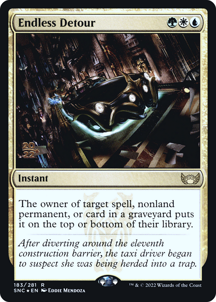 Endless Detour [Streets of New Capenna Prerelease Promos] | Grognard Games