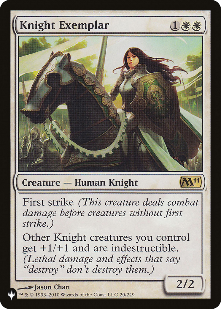 Knight Exemplar (Magic 2011) [The List] | Grognard Games