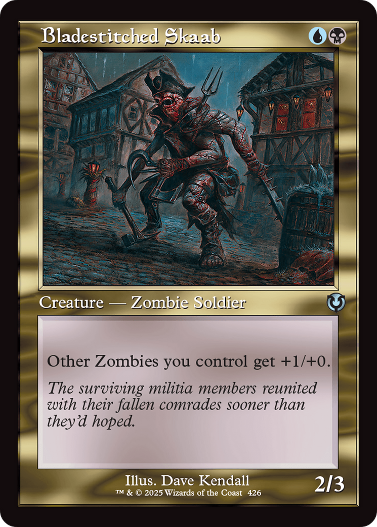 Bladestitched Skaab (Retro Frame) [Innistrad Remastered] | Grognard Games