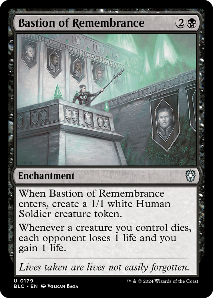 Bastion of Remembrance [Bloomburrow Commander] | Grognard Games