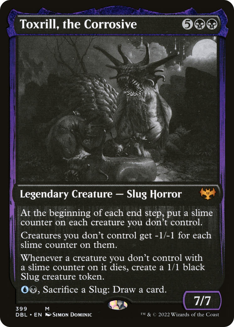 Toxrill, the Corrosive [Innistrad: Double Feature] | Grognard Games