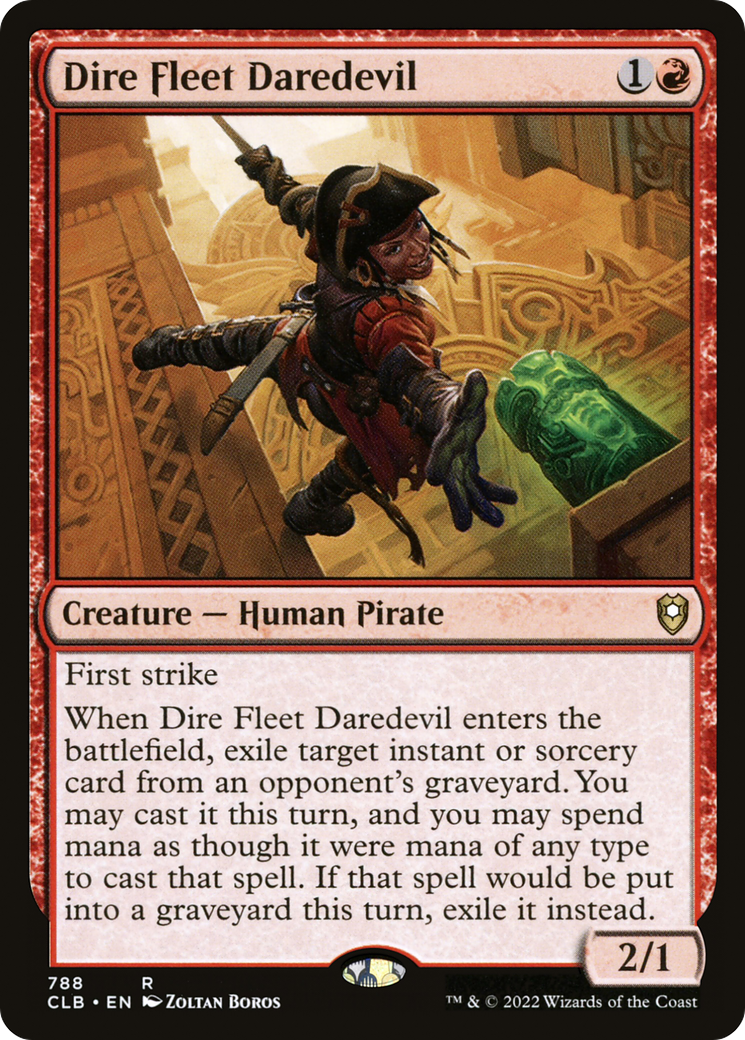 Dire Fleet Daredevil [Commander Legends: Battle for Baldur's Gate] | Grognard Games
