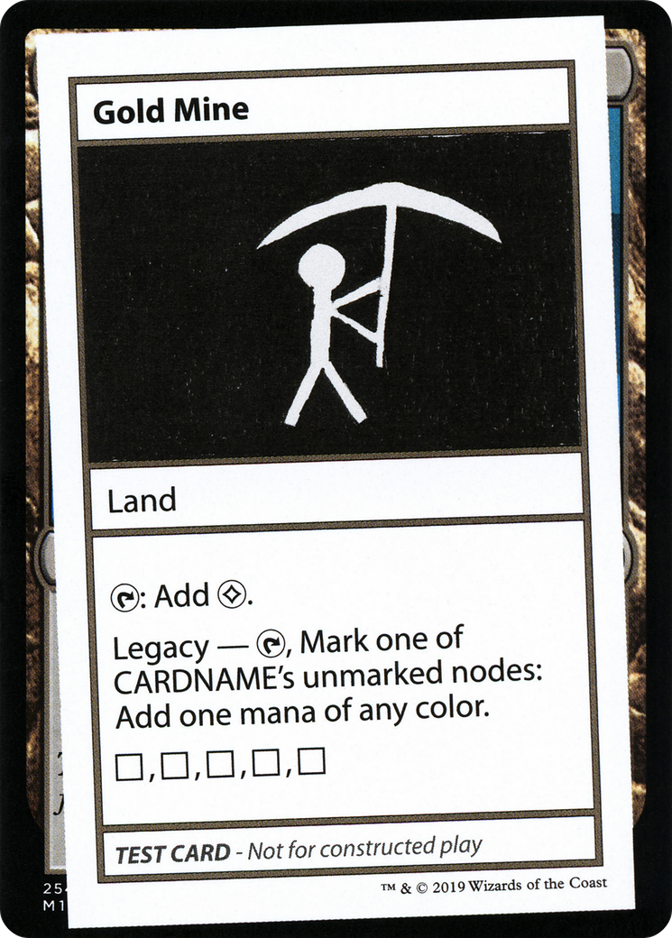 Gold Mine (2021 Edition) [Mystery Booster Playtest Cards] | Grognard Games