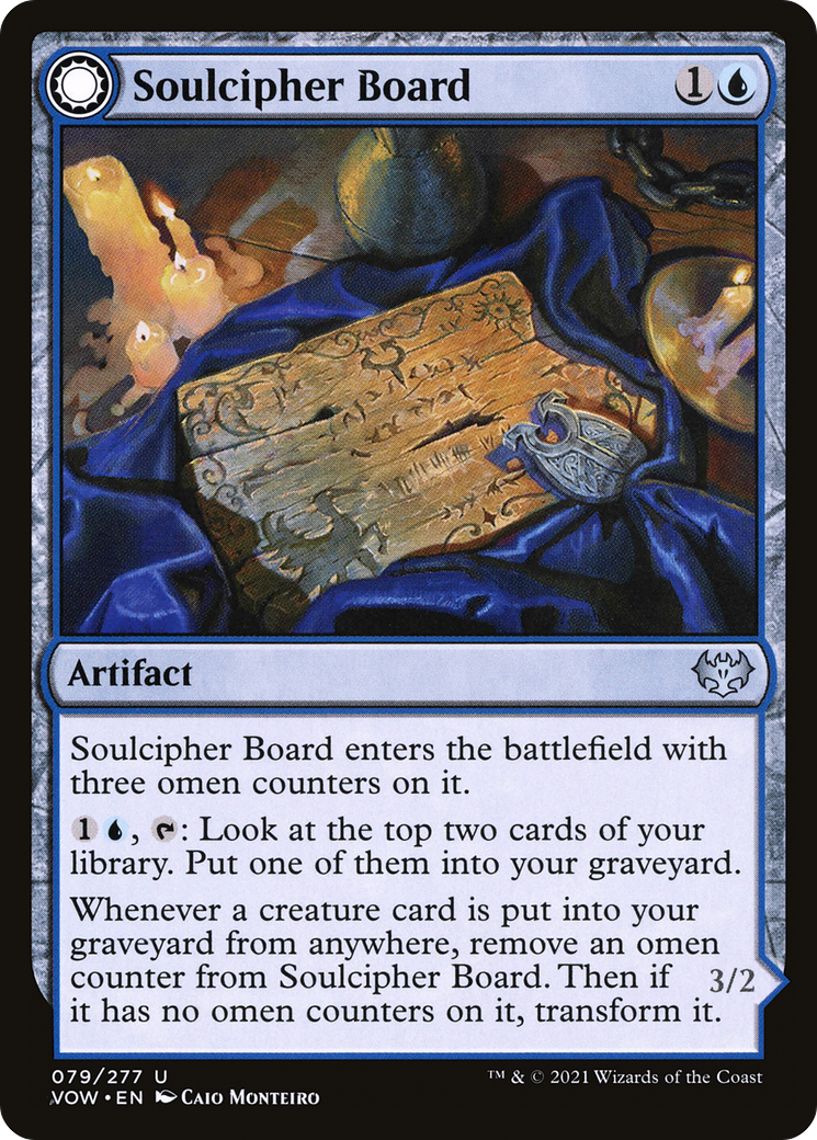 Soulcipher Board // Cipherbound Spirit [Innistrad: Crimson Vow] | Grognard Games