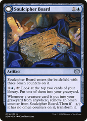Soulcipher Board // Cipherbound Spirit [Innistrad: Crimson Vow] | Grognard Games