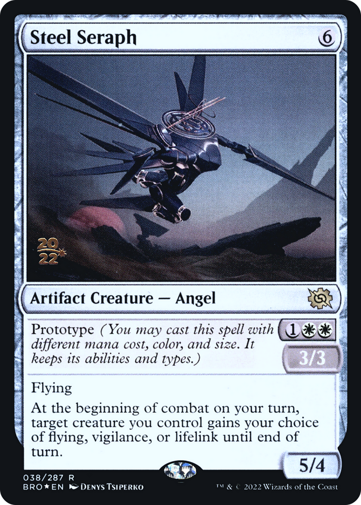 Steel Seraph [The Brothers' War: Prerelease Promos] | Grognard Games