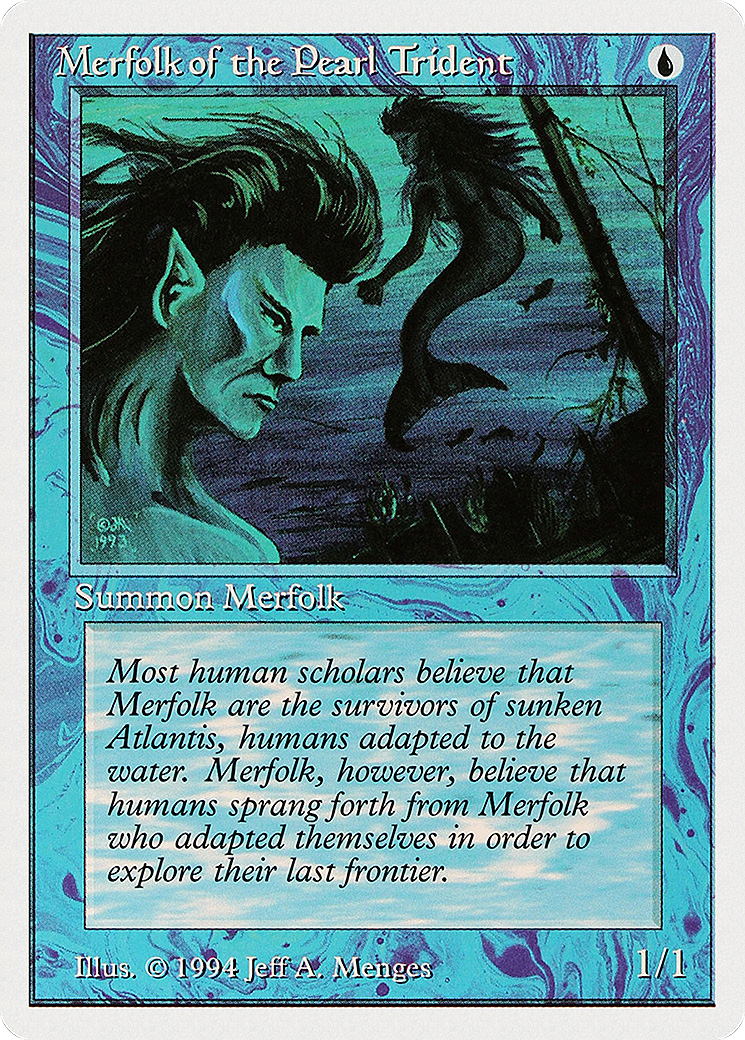 Merfolk of the Pearl Trident [Summer Magic / Edgar] | Grognard Games