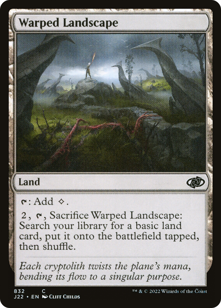 Warped Landscape [Jumpstart 2022] | Grognard Games