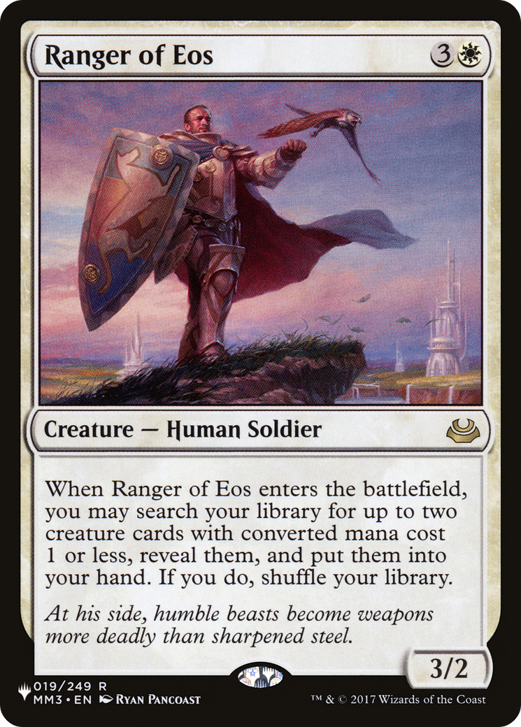 Ranger of Eos (MM3) [The List Reprints] | Grognard Games