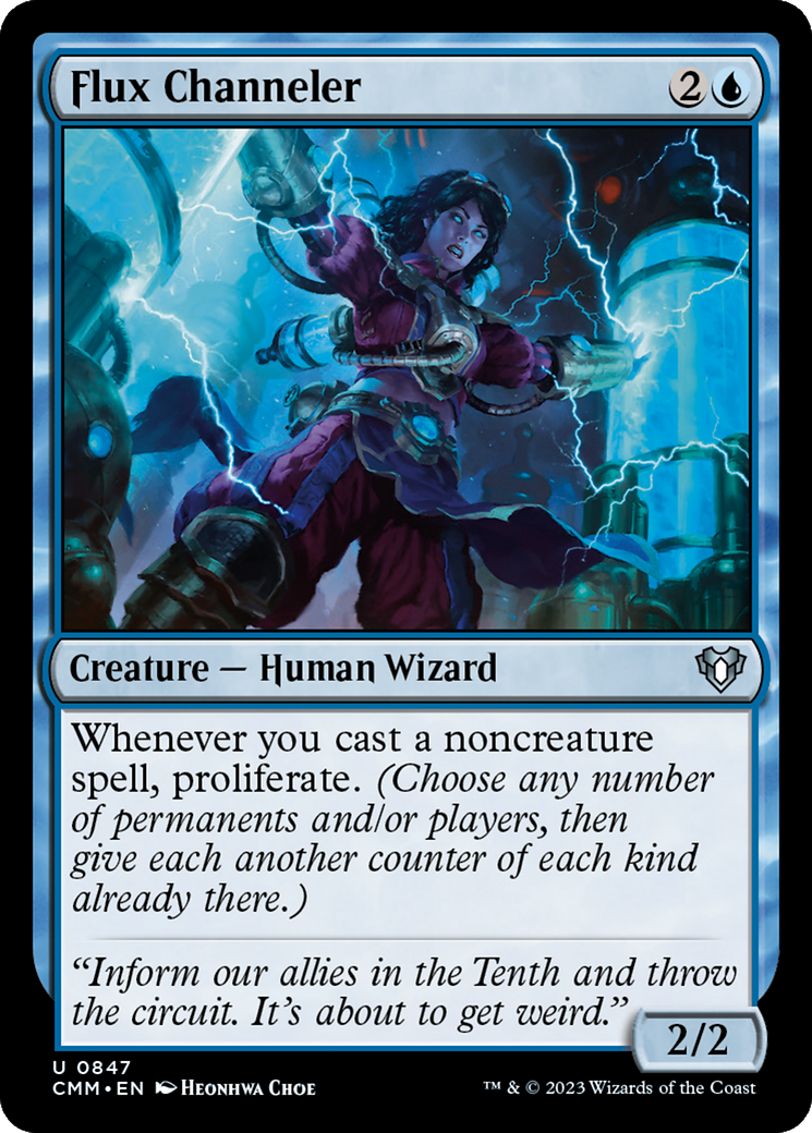Flux Channeler [Commander Masters] | Grognard Games