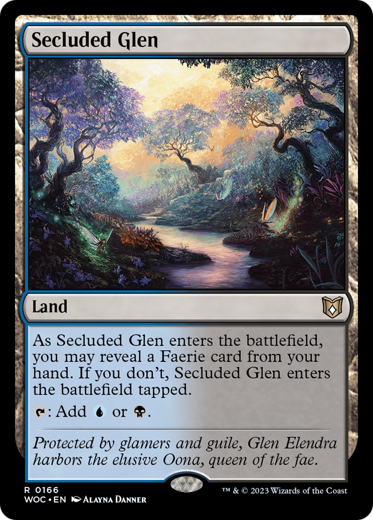 Secluded Glen [Wilds of Eldraine Commander] | Grognard Games