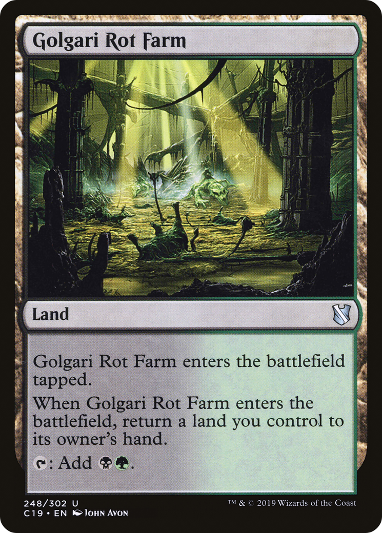 Golgari Rot Farm [Commander 2019] | Grognard Games