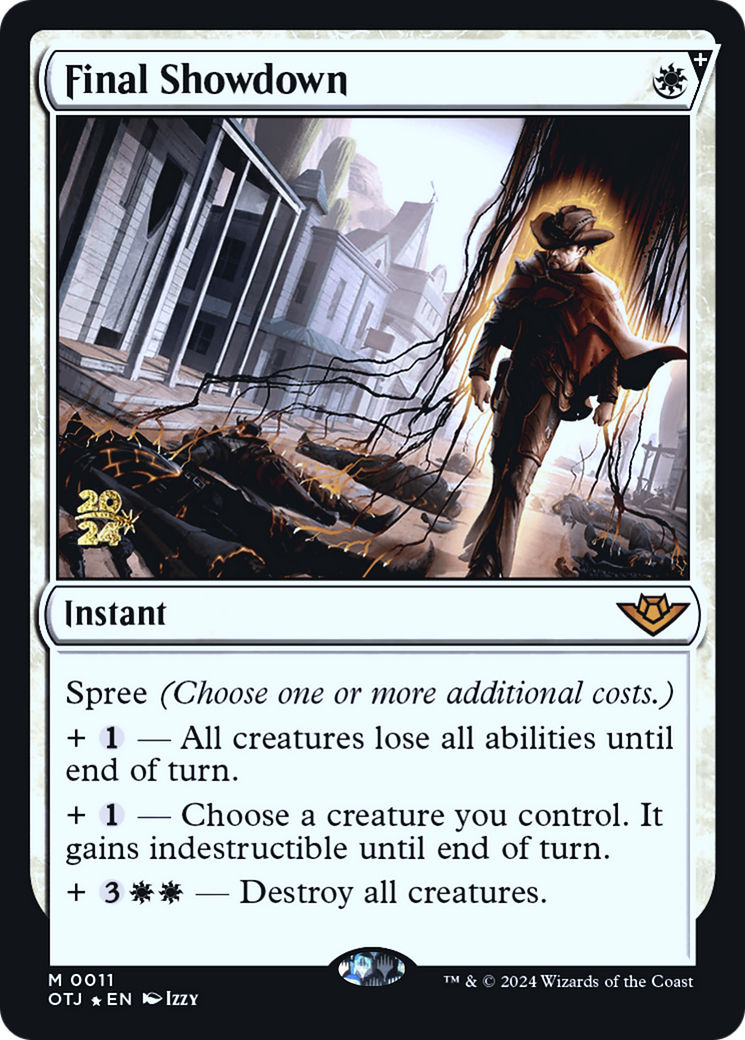 Final Showdown [Outlaws of Thunder Junction Prerelease Promos] | Grognard Games