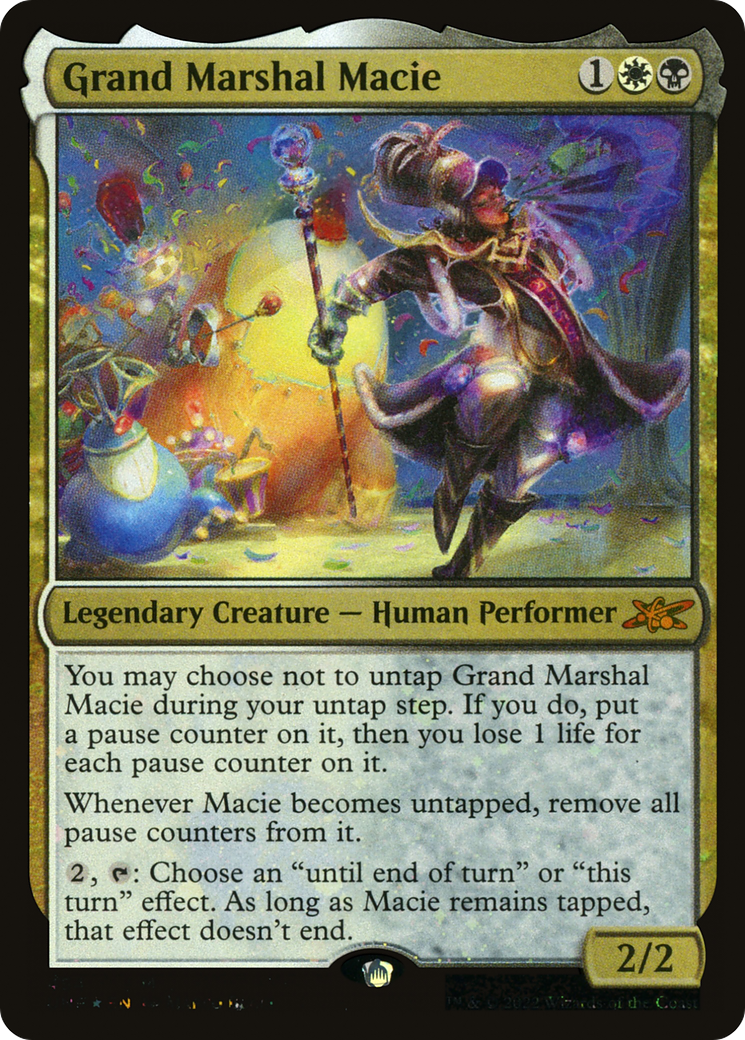 Grand Marshal Macie (Galaxy Foil) [Unfinity] | Grognard Games
