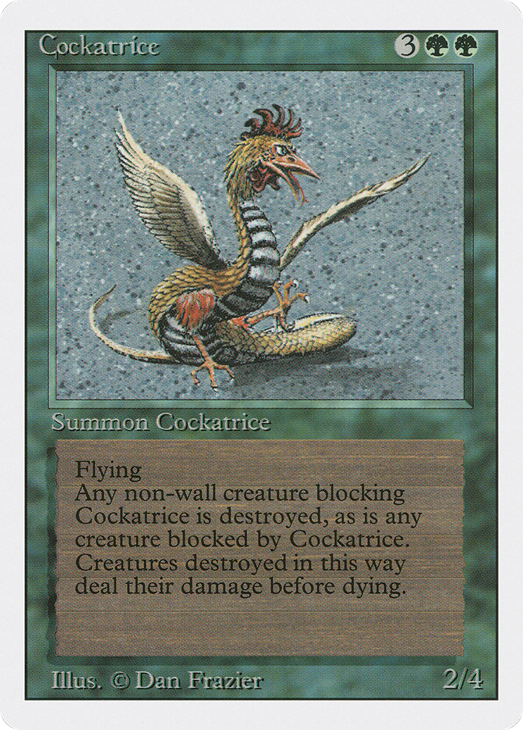 Cockatrice [Revised Edition] | Grognard Games