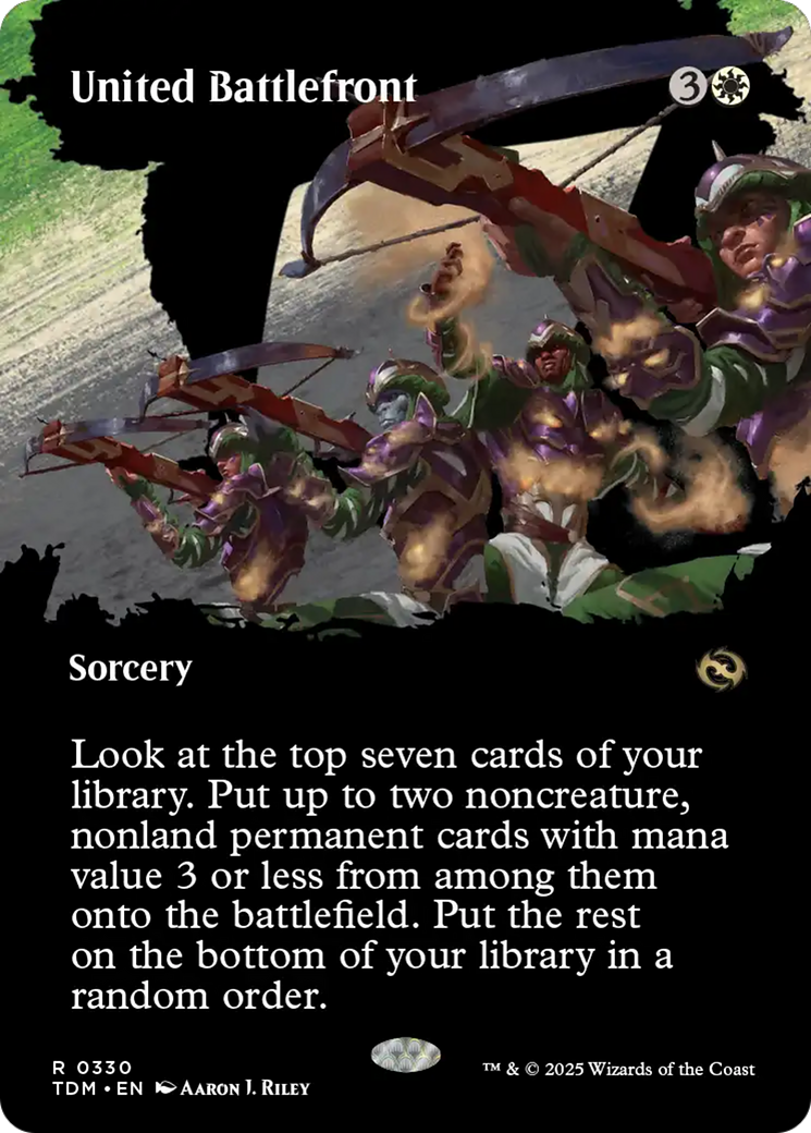 United Battlefront (Borderless) [Tarkir: Dragonstorm] | Grognard Games
