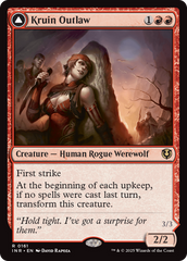 Kruin Outlaw // Terror of Kruin Pass [Innistrad Remastered] | Grognard Games