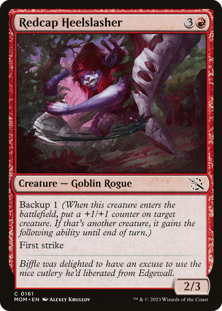Redcap Heelslasher [March of the Machine] | Grognard Games