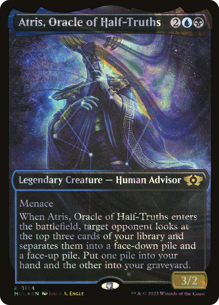Atris, Oracle of Half-Truths (Halo Foil) [Multiverse Legends] | Grognard Games