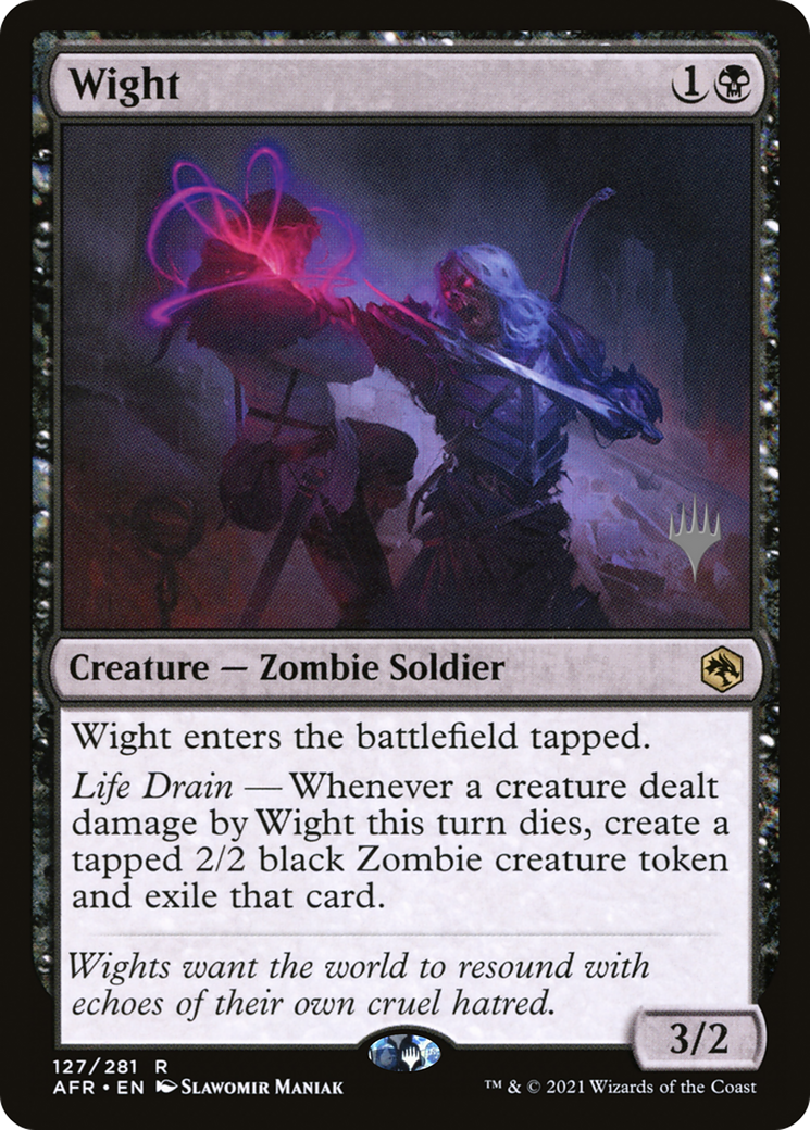 Wight (Promo Pack) [Dungeons & Dragons: Adventures in the Forgotten Realms Promos] | Grognard Games