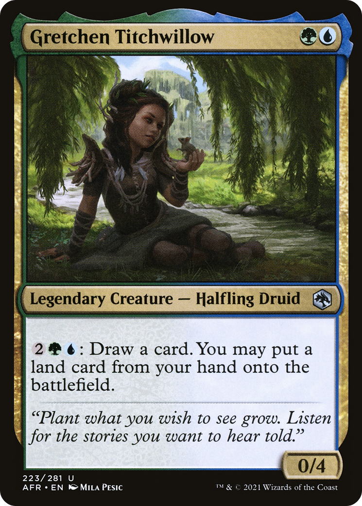 Gretchen Titchwillow [Dungeons & Dragons: Adventures in the Forgotten Realms] | Grognard Games