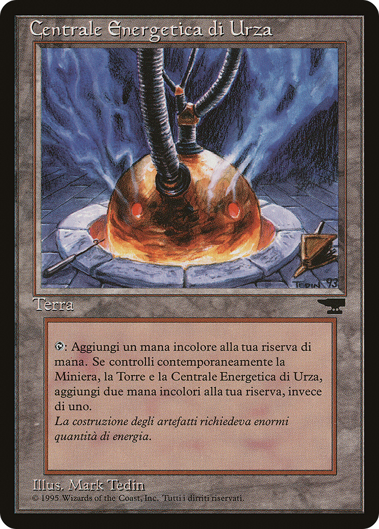 Urza's Power Plant (Columns) (Italian) - "Centrale Energetica di Urza" [Rinascimento] | Grognard Games