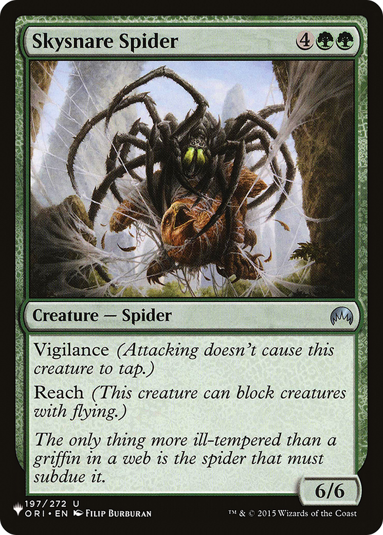 Skysnare Spider [The List Reprints] | Grognard Games