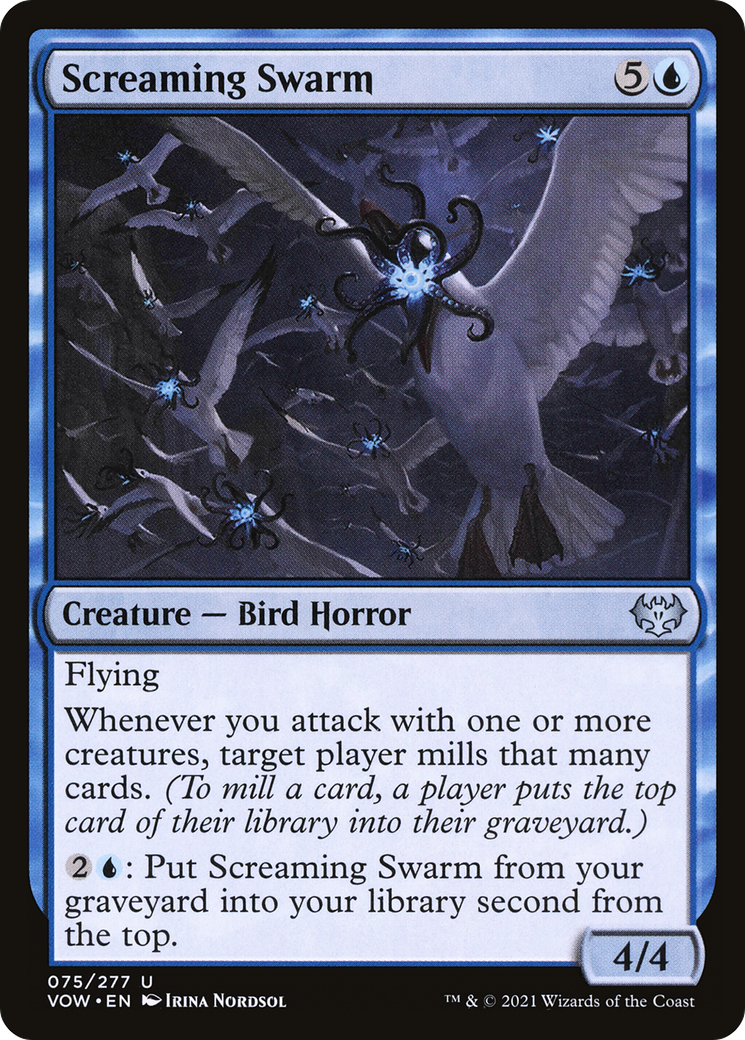 Screaming Swarm [Innistrad: Crimson Vow] | Grognard Games