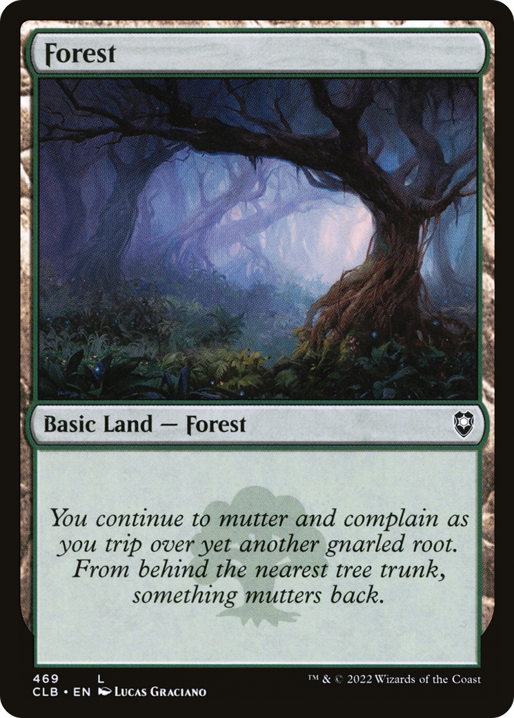 Forest (469) [Commander Legends: Battle for Baldur's Gate] | Grognard Games