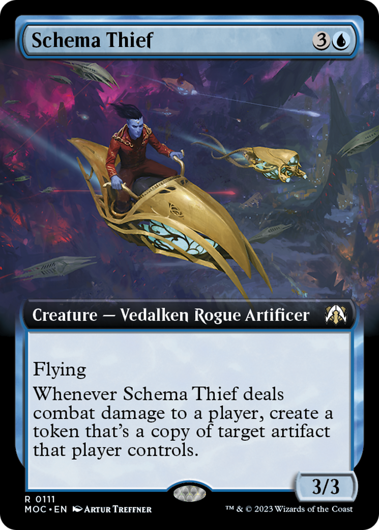 Schema Thief (Extended Art) [March of the Machine Commander] | Grognard Games