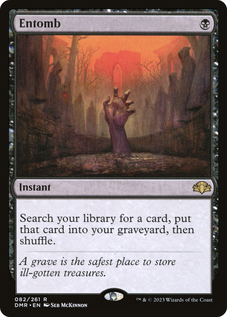 Entomb [Dominaria Remastered] | Grognard Games