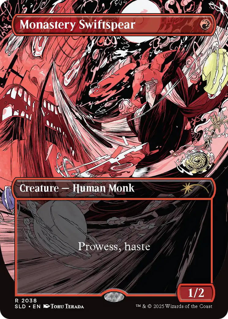 Monastery Swiftspear (2038) (Rainbow Foil) [Secret Lair Drop Series] | Grognard Games