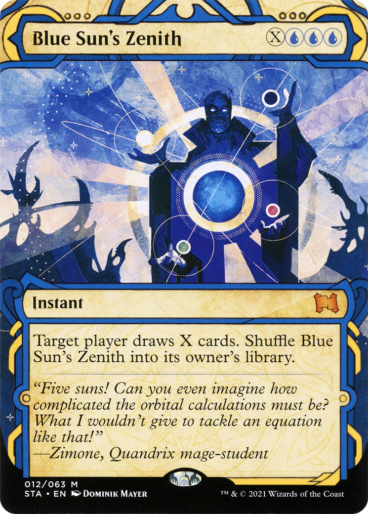 Blue Sun's Zenith [Strixhaven Mystical Archive] | Grognard Games