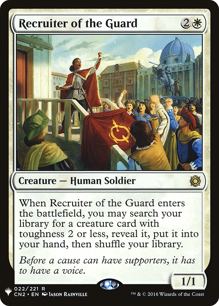 Recruiter of the Guard [Mystery Booster] | Grognard Games