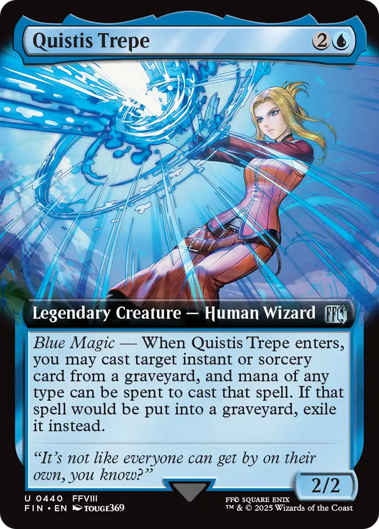 Quistis Trepe (Extended Art) (FIN-440) - FINAL FANTASY | Grognard Games