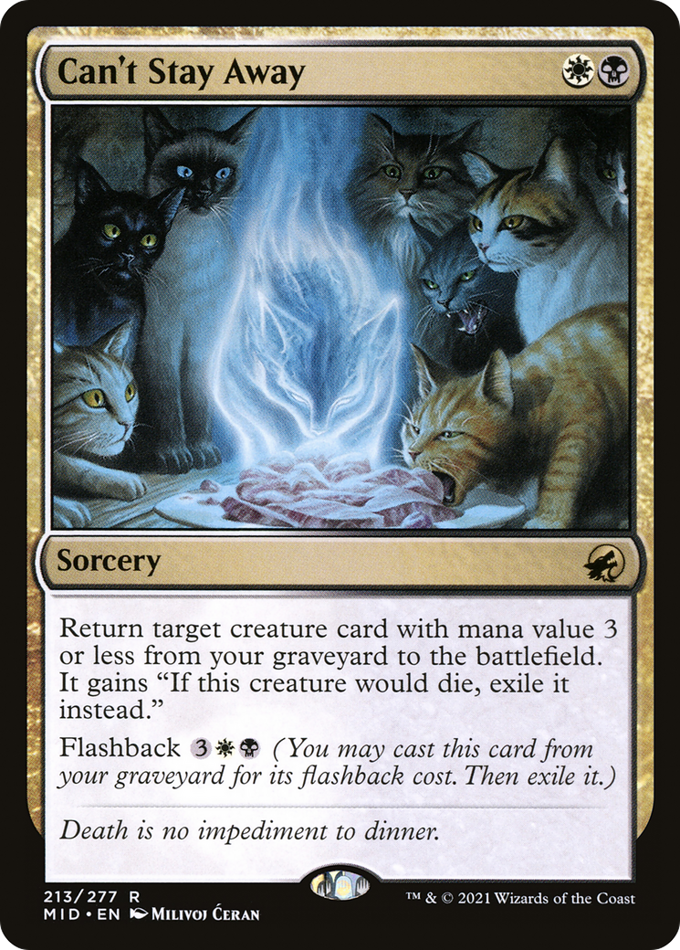 Can't Stay Away [Innistrad: Midnight Hunt] | Grognard Games