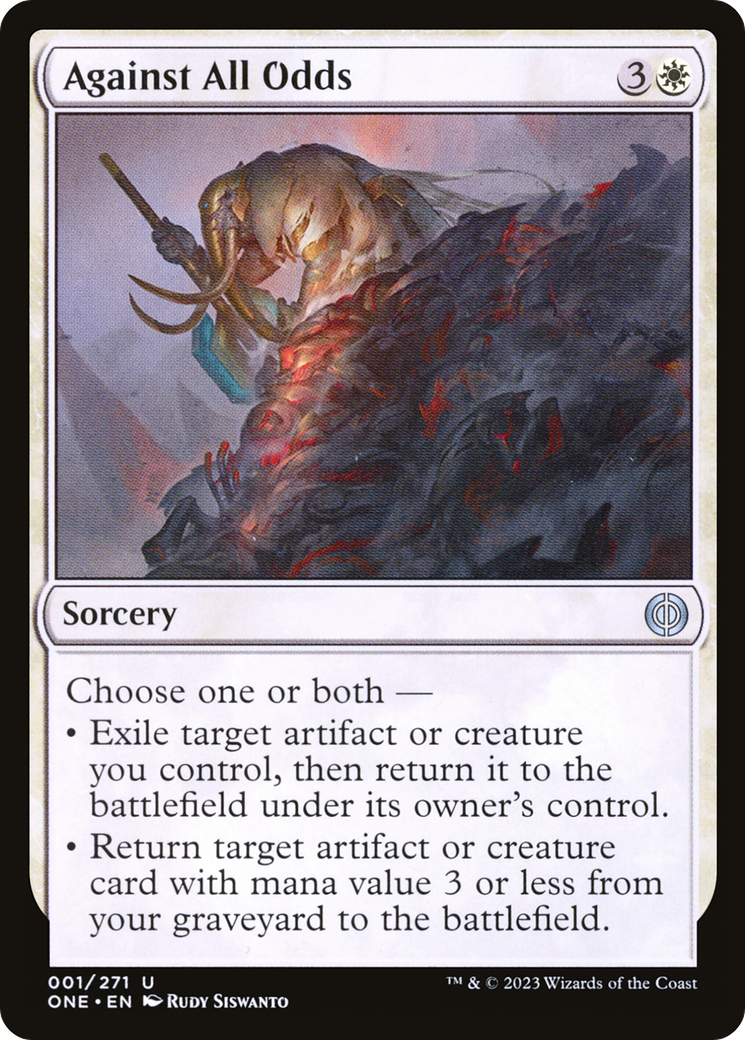 Against All Odds [Phyrexia: All Will Be One] | Grognard Games