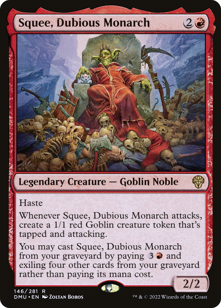 Squee, Dubious Monarch [Dominaria United] | Grognard Games