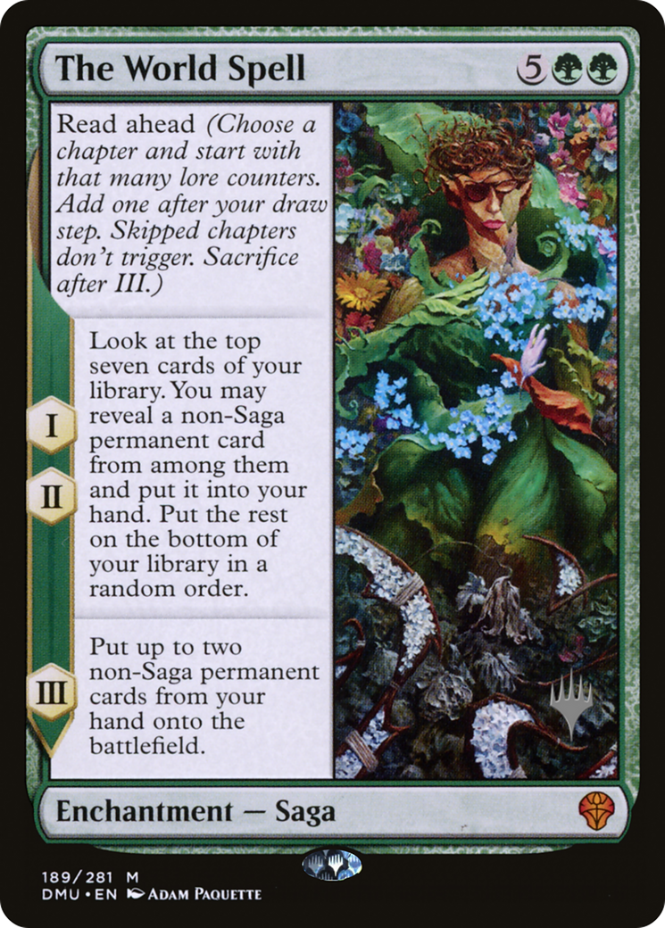 The World Spell (Promo Pack) [Dominaria United Promos] | Grognard Games