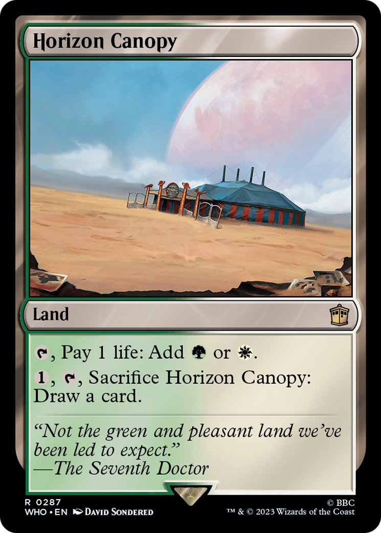 Horizon Canopy [Doctor Who] | Grognard Games