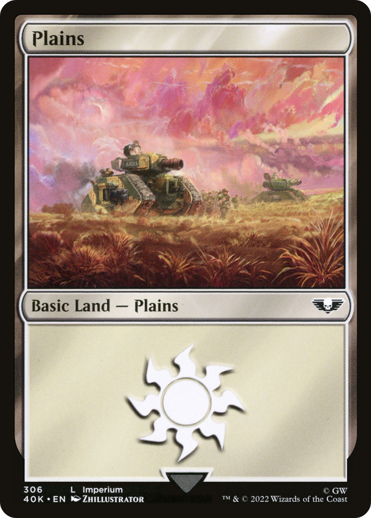 Plains (306) [Universes Beyond: Warhammer 40,000] | Grognard Games