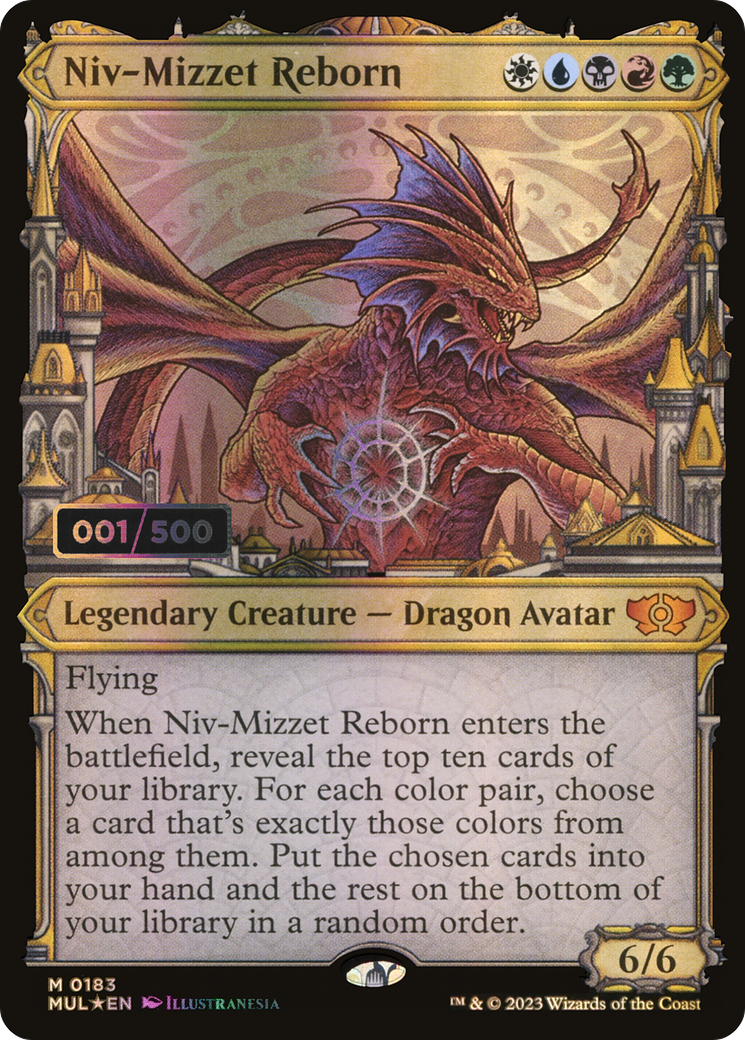 Niv-Mizzet Reborn (Serialized) [Multiverse Legends] | Grognard Games