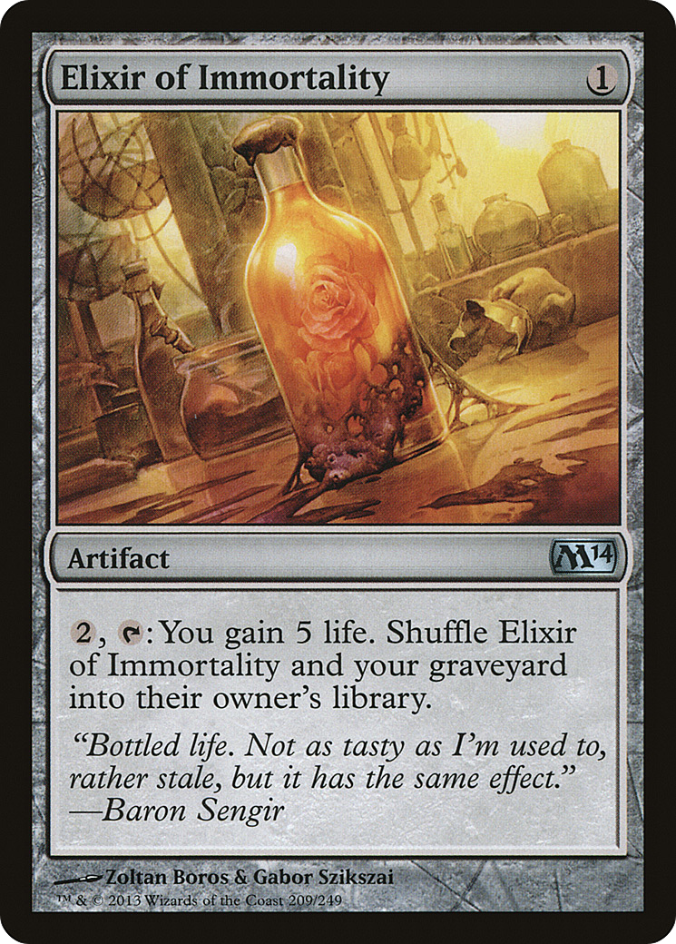 Elixir of Immortality [Magic 2014] | Grognard Games