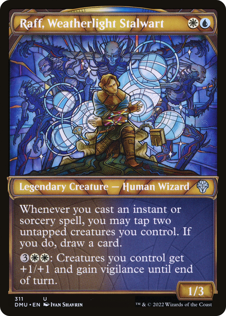 Raff, Weatherlight Stalwart (Showcase) [Dominaria United] | Grognard Games