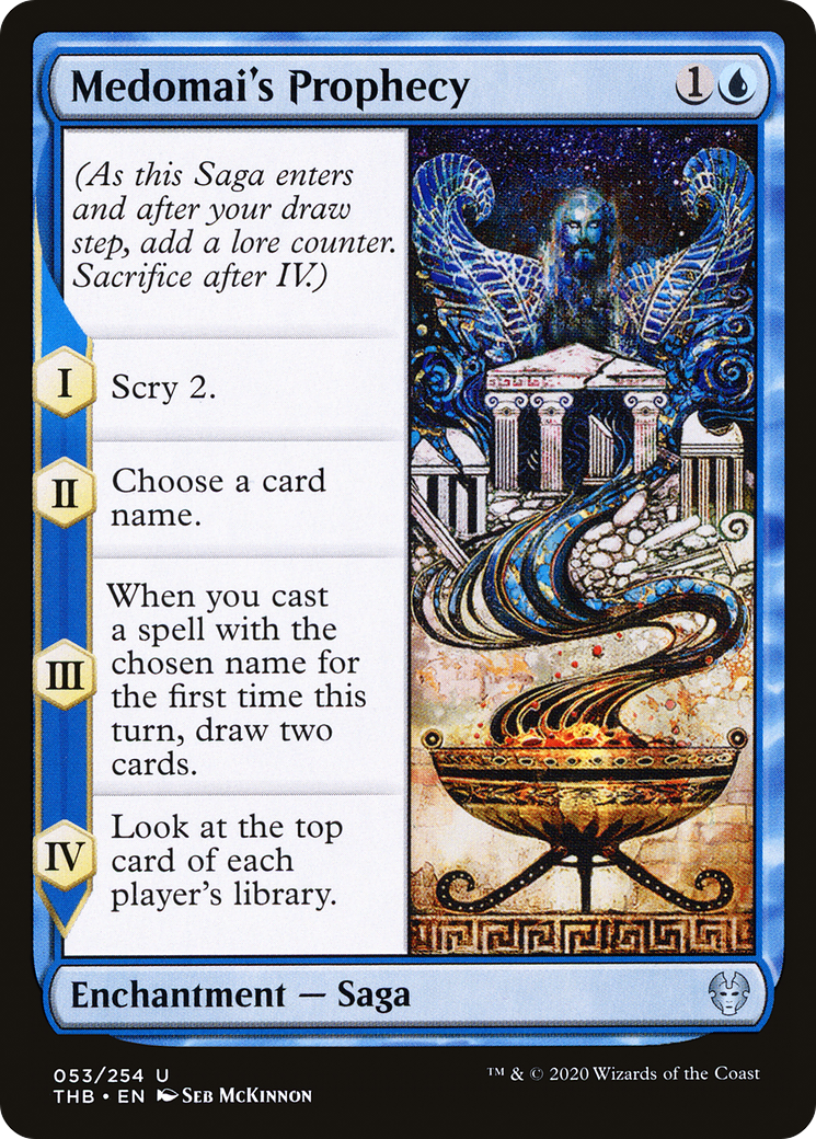 Medomai's Prophecy [Theros Beyond Death] | Grognard Games