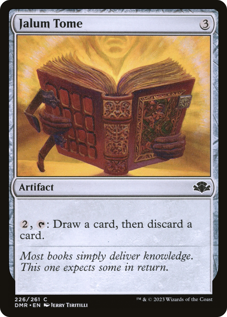 Jalum Tome [Dominaria Remastered] | Grognard Games