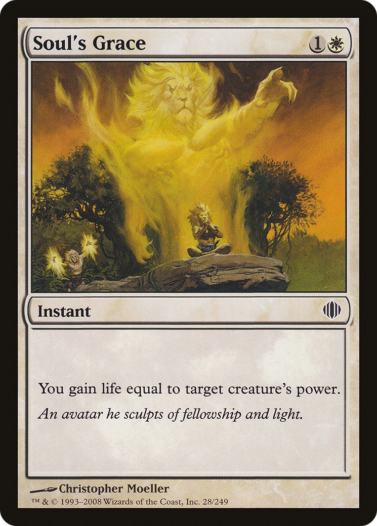 Soul's Grace (ALA-028) - Shards of Alara | Grognard Games