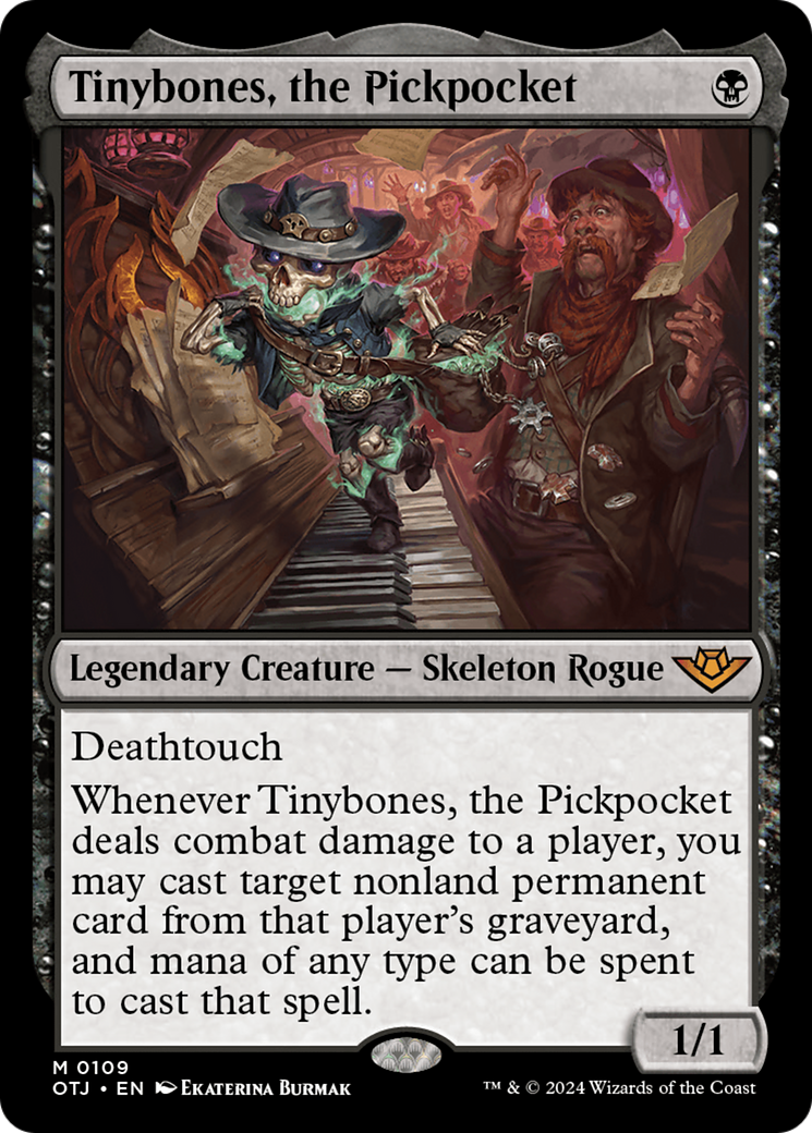 Tinybones, the Pickpocket (OTJ-109) - Outlaws of Thunder Junction Foil | Grognard Games