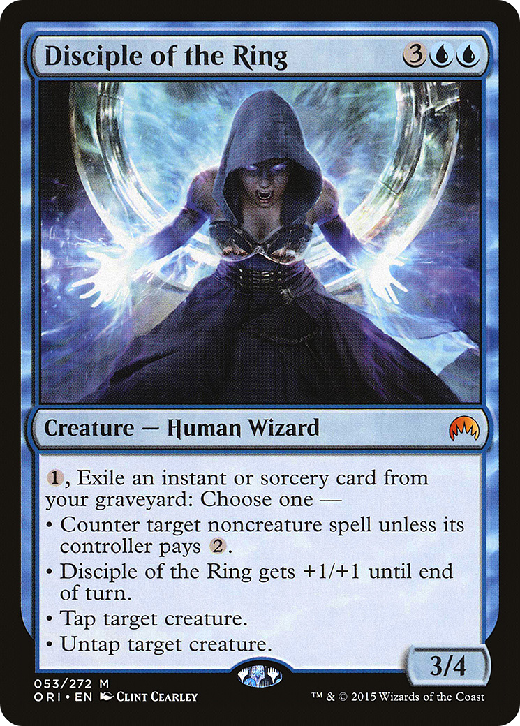 Disciple of the Ring (ORI-053) - Magic Origins Foil | Grognard Games