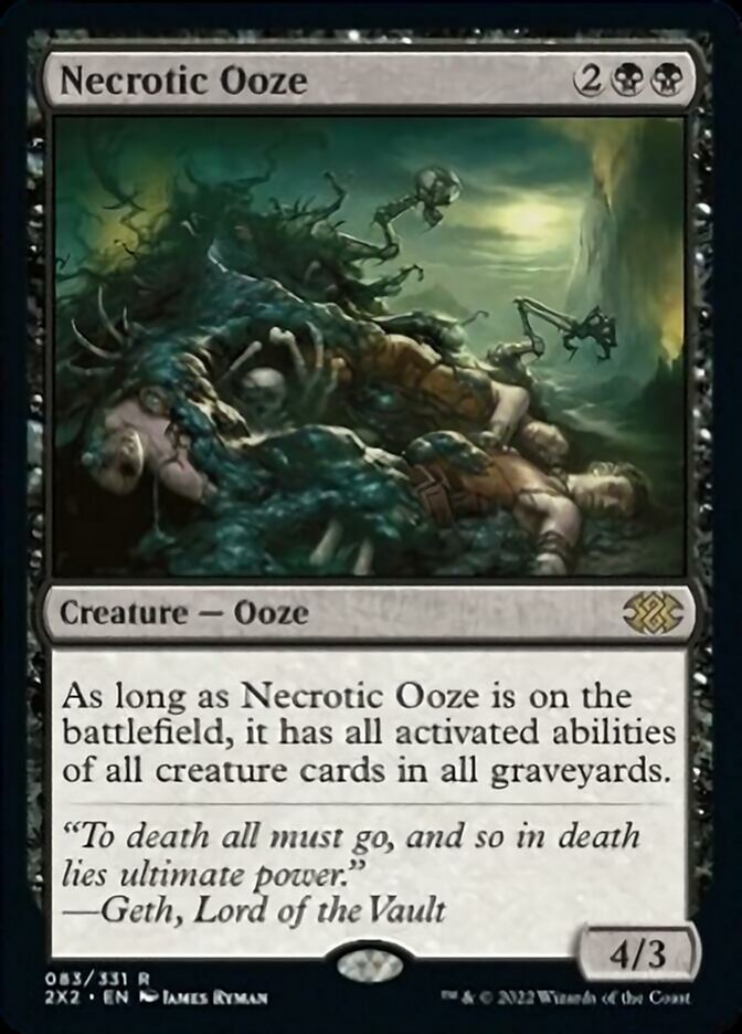 Necrotic Ooze [Double Masters 2022] | Grognard Games